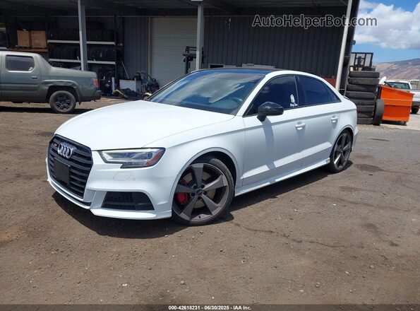 WAUB1GFF7LA017660 2020 AUDI S3 White წინა მარცხენა ხედი სამი მეოთხედიდან