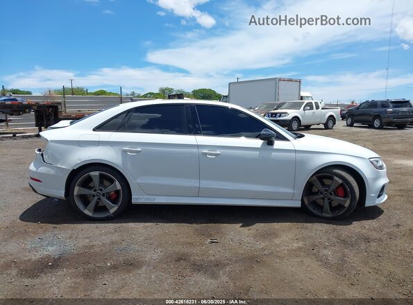 WAUB1GFF7LA017660 2020 AUDI S3 White უკანა სალონის ხედი