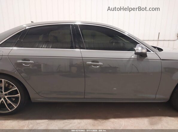 WAUB4AF43KA005782 2019 AUDI S4 Серый Вид задней части салона