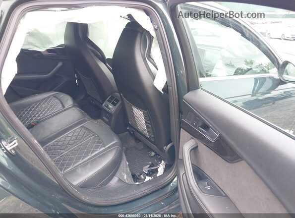 WAUC4AF42JA051669 2018 AUDI S4 Green Widok naklejki z numerem VIN