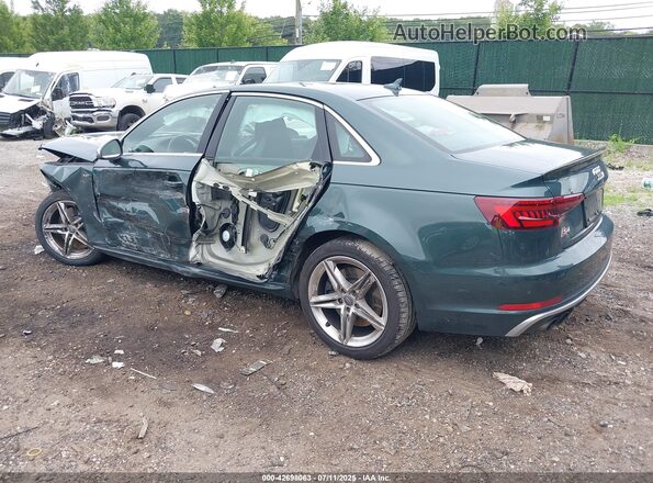 WAUC4AF42JA051669 2018 AUDI S4 Green Tył lewy