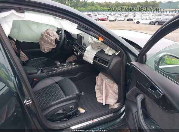 WAUC4AF42JA051669 2018 AUDI S4 Green Widok wnętrza z przodu