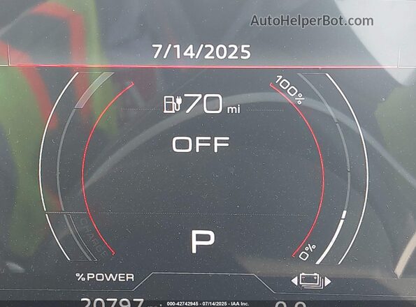 WAUFJBFW4R7001040 2024 AUDI E-TRON White 