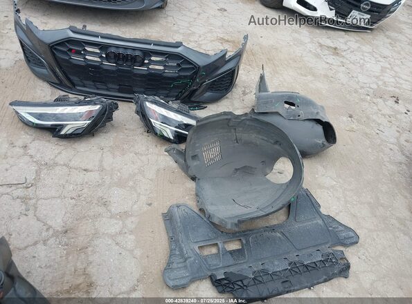WAUH3DGY4PA047742 2023 AUDI S3 Gray Vista del cuadro de instrumentos