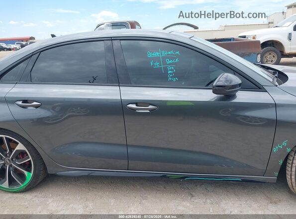 WAUH3DGY4PA047742 2023 AUDI S3 Gray Vista interior de 360 grados