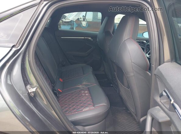 WAUH3DGY4PA047742 2023 AUDI S3 Gray Vista de la etiqueta del VIN
