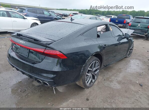 WAURFBF26SN022033 2025 AUDI S7 Black უკანა მარჯვენა