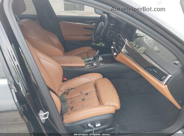 WBA13BJ04MCG33188 2021 BMW 7 SERIES Black წინა სალონის ხედი