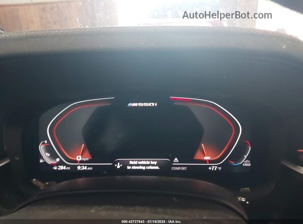 WBA13BK06PCM16774 2023 BMW M5 Серый Вид задних сидений