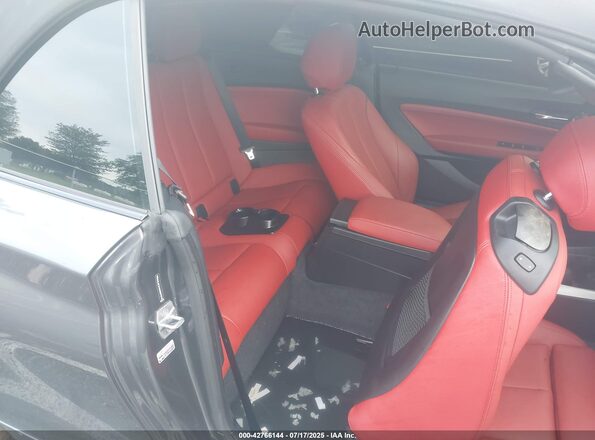 WBA2L3C31HV667579 2017 BMW M2 Gray VIN კოდის სტიკერის ხედი