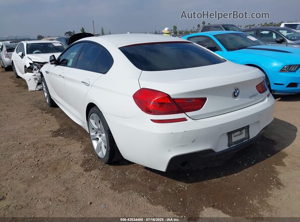WBA6D0C56GD927803 2016 BMW 6 SERIES White Задня ліва чверть