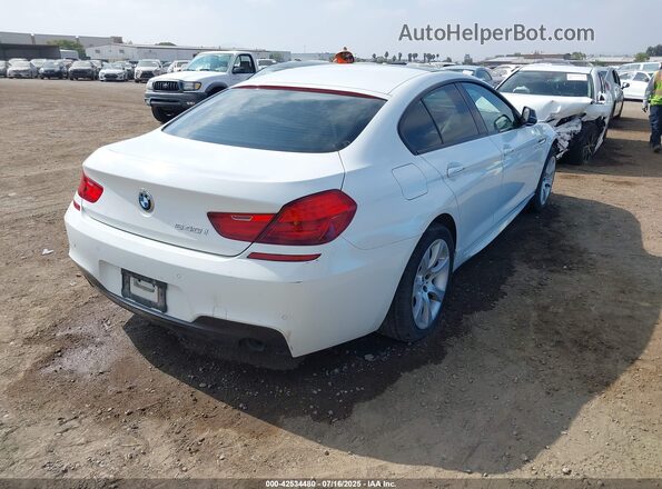 WBA6D0C56GD927803 2016 BMW 6 SERIES White Задня права чверть