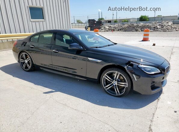 WBA6D0C56JG852820 2018 BMW 6 SERIES Black Front right
