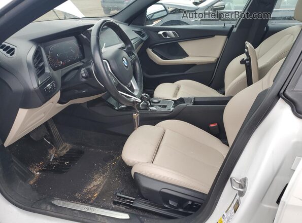 WBA73AK07M7J58502 2021 BMW 2 SERIES White Vista interior delantera