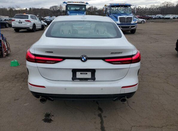 WBA73AK07M7J58502 2021 BMW 2 SERIES White Vista trasera