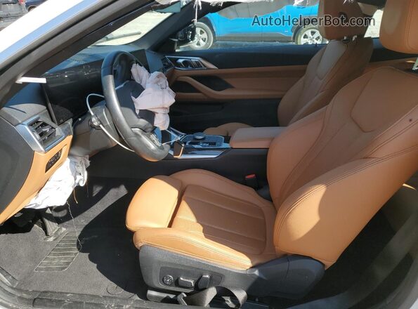 WBA73AP01RCR59322 2024 BMW 4 SERIES White Вид салону спереду