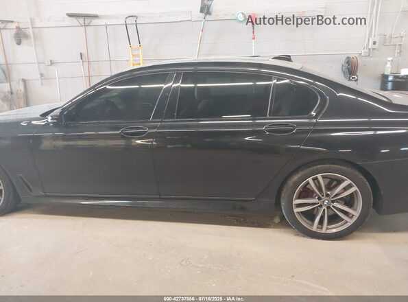 WBA7E4C59HGU99489 2017 BMW 7 SERIES Black Vista interior de 360 grados