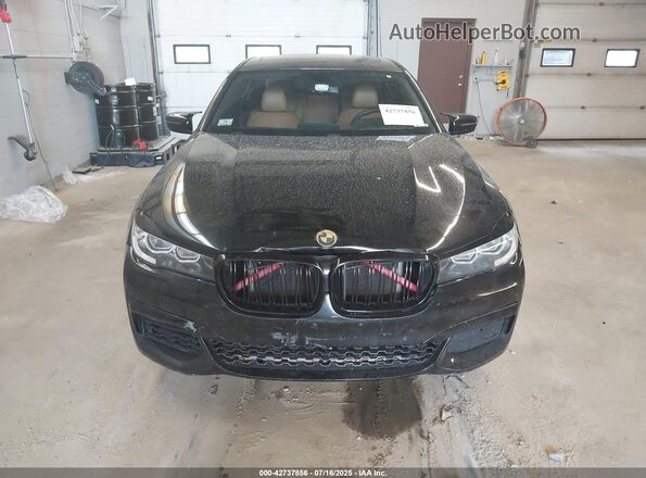 WBA7E4C59HGU99489 2017 BMW 7 SERIES Black Vista del cuadro de instrumentos