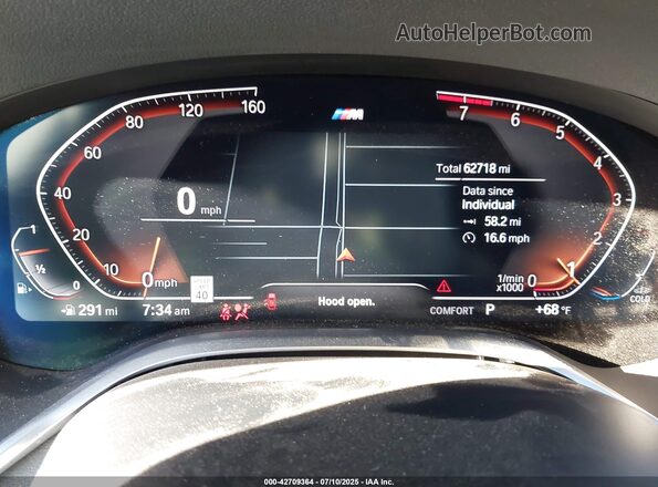 WBA7T2C03LGL17910 2020 BMW 7 SERIES Черный Вид задних сидений