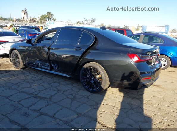 WBA7T2C03LGL17910 2020 BMW 7 SERIES Черный Задняя левая четверть