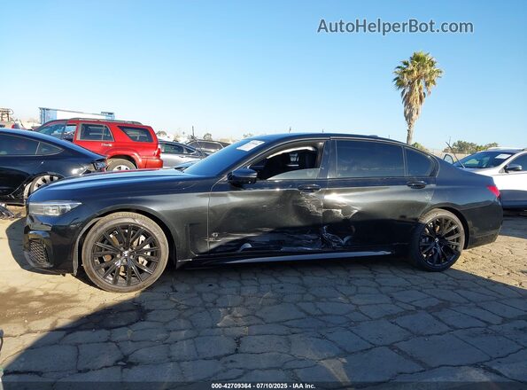 WBA7T2C03LGL17910 2020 BMW 7 SERIES Черный Панорамный вид салона 360°
