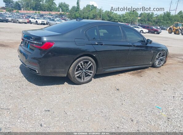 WBA7U2C0XLBM62050 2020 BMW 7 SERIES Black Tył prawy