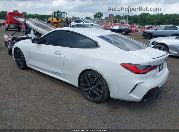 WBA83AP03PCL19792 2023 BMW M4 White Հետևի ձախ