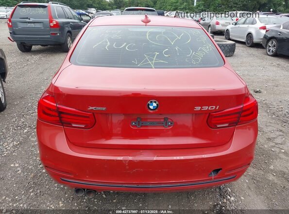 WBA8D9G52HNU59135 2017 BMW 3 SERIES Red 
