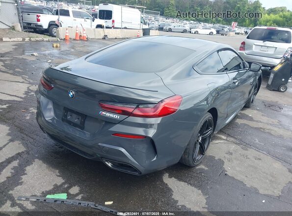 WBABC4C03SCU31272 2025 BMW M8 Gray Задня права чверть