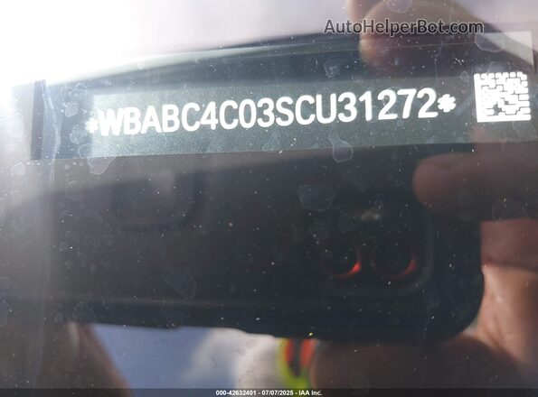 WBABC4C03SCU31272 2025 BMW M8 Gray 