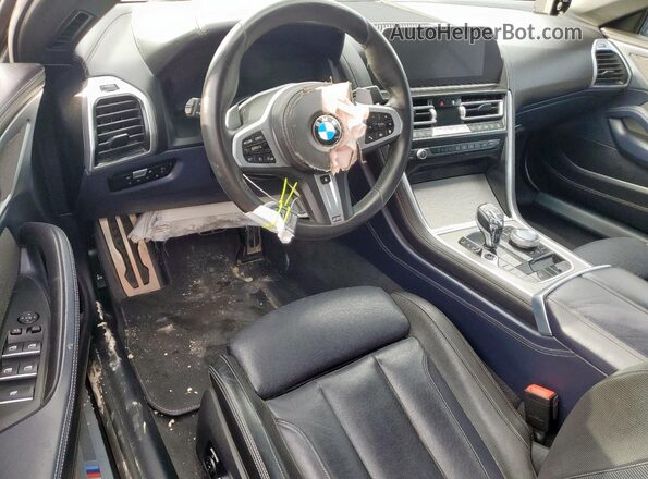 WBAFY4C07NCH97004 2022 BMW M8 Gray Вид панелі приладів