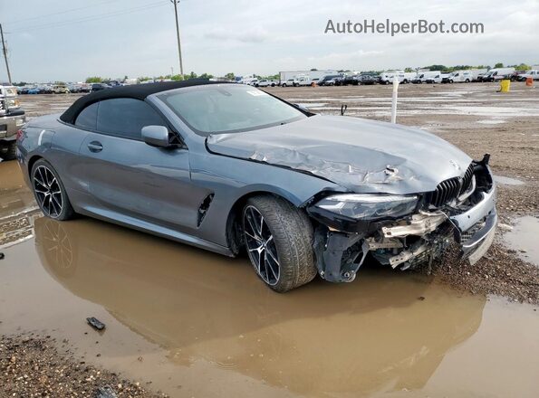 WBAFY4C07NCH97004 2022 BMW M8 Gray Передня права чверть