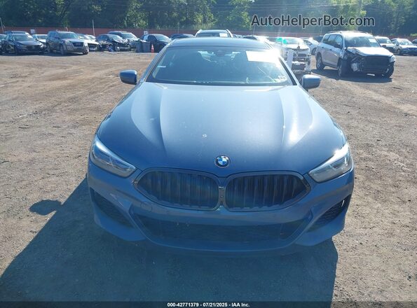 WBAGV8C02NCH89994 2022 BMW M8 Синий Вид щитка приборов