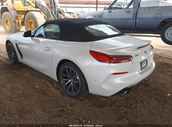 WBAHF3C0XMWX18783 2021 BMW Z4 White Задня ліва чверть