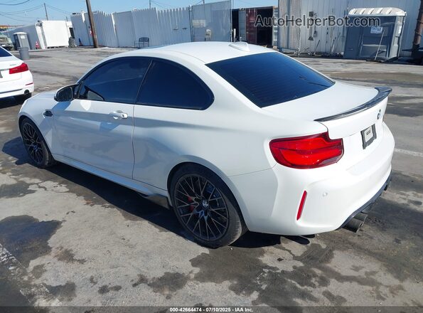 WBS2U7C54K7D01860 2019 BMW M2 Beige Trasero izquierdo