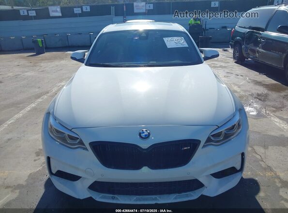 WBS2U7C54K7D01860 2019 BMW M2 Beige Vista del cuadro de instrumentos