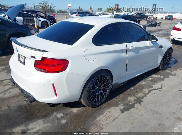 WBS2U7C54K7D01860 2019 BMW M2 Beige Trasero derecho