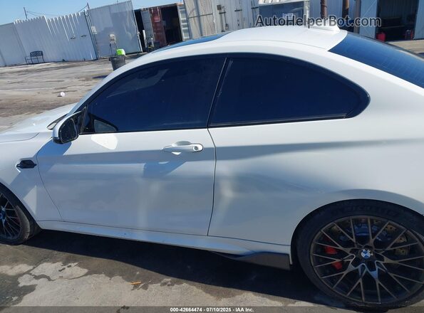 WBS2U7C54K7D01860 2019 BMW M2 Beige Vista interior de 360 grados