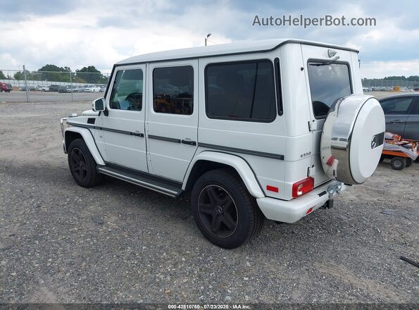 WDCYC3KF7HX265685 2017 MERCEDES-BENZ G 550 White Задня ліва чверть