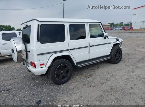 WDCYC3KF7HX265685 2017 MERCEDES-BENZ G 550 White Задня права чверть