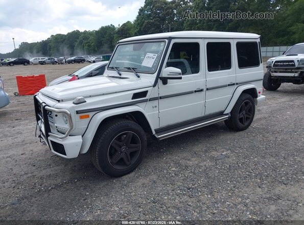 WDCYC3KF7HX265685 2017 MERCEDES-BENZ G 550 White Передня ліва чверть