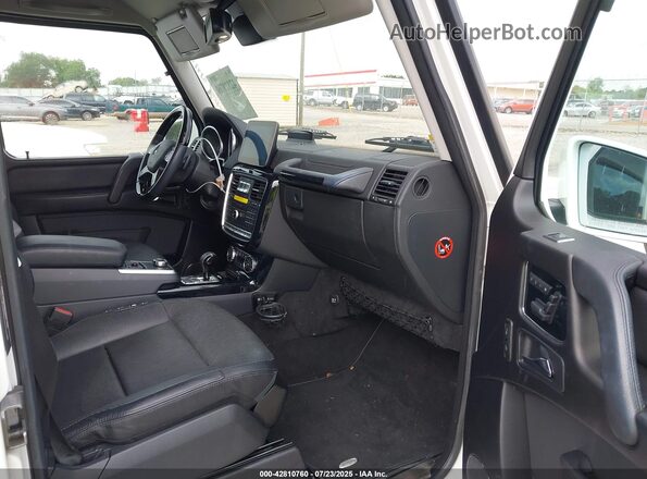 WDCYC3KF7HX265685 2017 MERCEDES-BENZ G 550 White Вид салону спереду