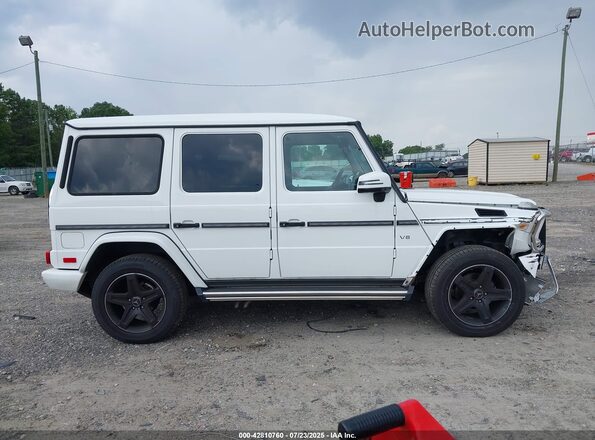 WDCYC3KF7HX265685 2017 MERCEDES-BENZ G 550 White Вид задньої частини салону