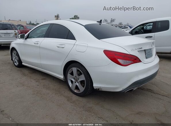 WDDSJ4EB1KN758318 2019 MERCEDES-BENZ CLA 250 White Հետևի ձախ