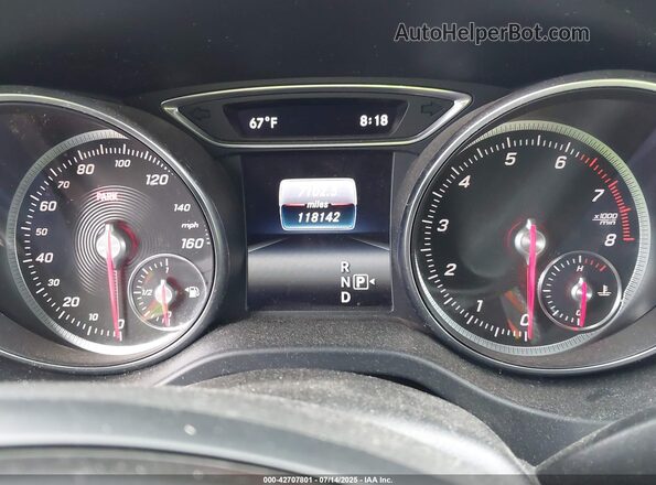 WDDSJ4EB1KN758318 2019 MERCEDES-BENZ CLA 250 White Հետևի նստատեղերի տեսք