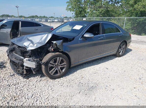 WDDUG6EB7JA369160 2018 MERCEDES-BENZ S-CLASS Gray Առջևի ձախ երեք քառորդ տեսարան