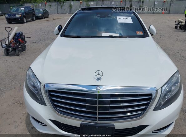 WDDUG8FB1GA212324 2016 MERCEDES-BENZ S-CLASS White Vista frontal