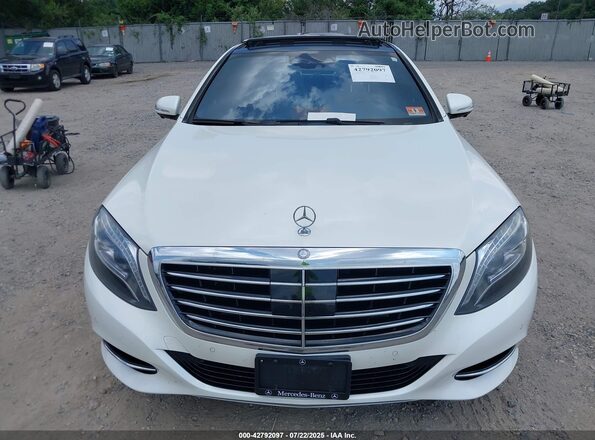 WDDUG8FB1GA212324 2016 MERCEDES-BENZ S-CLASS White Vista del salpicadero