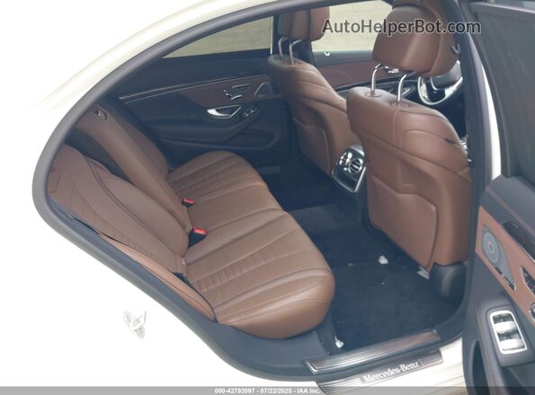 WDDUG8FB1GA212324 2016 MERCEDES-BENZ S-CLASS White Vista de la etiqueta del VIN