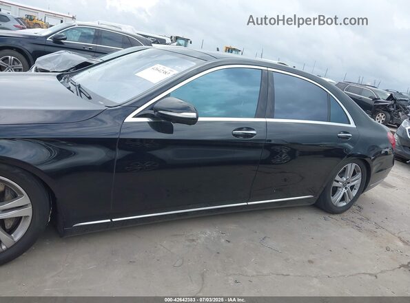 WDDUG8FB8HA329917 2017 MERCEDES-BENZ S Black Widok wnętrza z tyłu